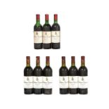Château Giscours 1970, Margaux (three bottles), Château Giscours 1980, Margaux (six bottles) (9)