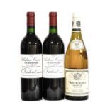 Château Cissac 1990 Haut-Médoc (two bottles), Louis Jadot 1998 Montrachet (one bottle) (3)