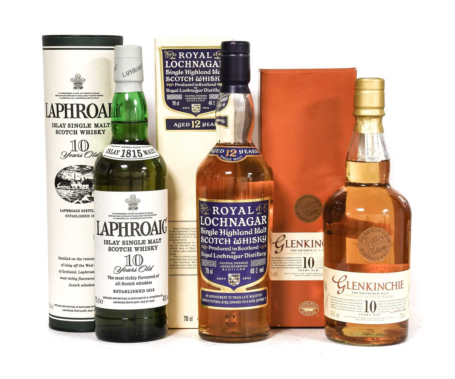 Laphroaig 10 Years Old Single Islay Malt Scotch Whisky, 40% 70cl (one bottle), Royal Lochnagar 12 - Image 5 of 5