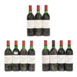 Château Cissac 1978 Haut-Médoc (two bottles), Château Cissac 1982 Haut-Médoc (three bottles),