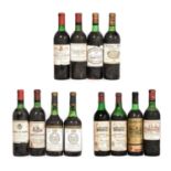 Château Cos D'Estounel 1973, Saint-Estephe (one bottle), Château Gruard Larose 1974, Saint-Julien (