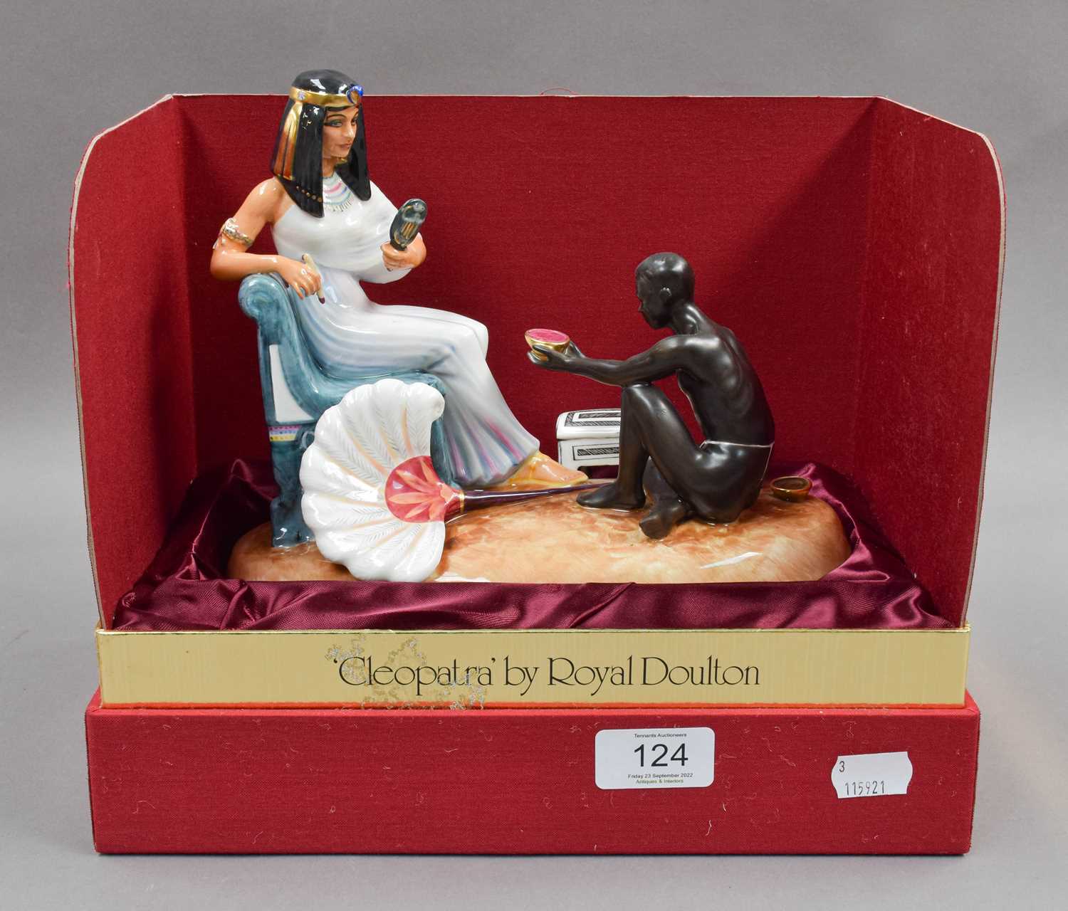 A Royal Doulton Figure, from Le Femme Fatal Series, "Cleopatra", HN2868, limited edition 244/750,
