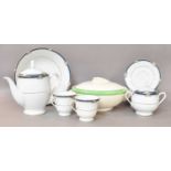 A Japanese Noritake ''Impression'' Pattern Six Place Tea and Dinner Service, together with A