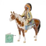 Beswick Mounted Indian