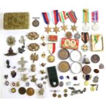 A British War Medal, to 204913 PTE.W.BURTON, L'POOL R.; seven Second World War Medals, comprising