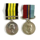 An Africa General Service Medal (Elizabeth II), with clasp KENYA, awarded to E.A./18128822 PTE.