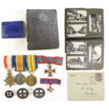 An Interesting First World War V.A.D. Group of Four Medals, comprising the Royal Red Cross, 2nd