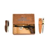 PURCHASER MUST BE 18 YEARS OF AGE OR OVERA Walther L.P.53 .177 "Luftpistole" Air Pistol, numbered