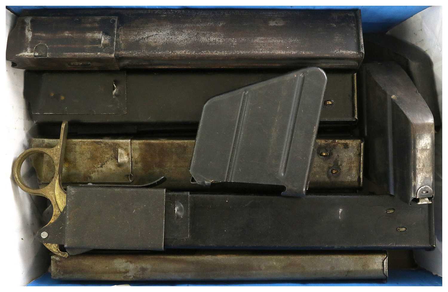 A Collection of Sixteen Sten Gun Magazines, together with a speed loader and three SMLE .303 - Image 2 of 2