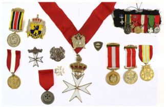 The Sovereign Hospitaller Order of St. John of Jerusalem, Knights of Malta, a collection of eight