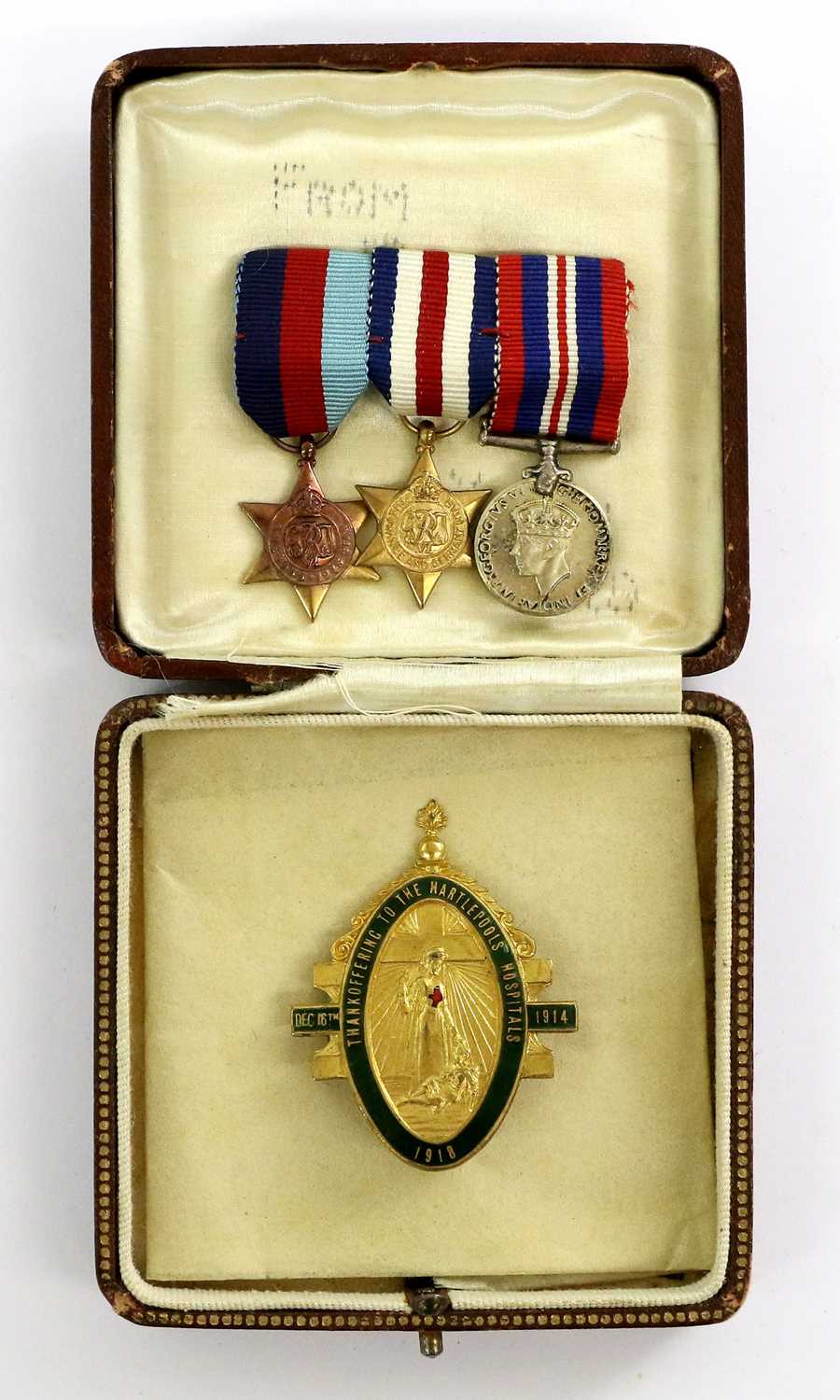 A Small Quantity of Militaria, including a 9 carat gold and enamel RAOB breast jewel, 22gms, a brass - Image 3 of 7