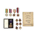 A Second World War Group of Four Medals, awarded to 5682748 Private George Thomas Telford,