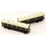 Bing For Bassett-Lowke O Gauge Two 1st Corridor Compartment 1921 L&NWR Coaches