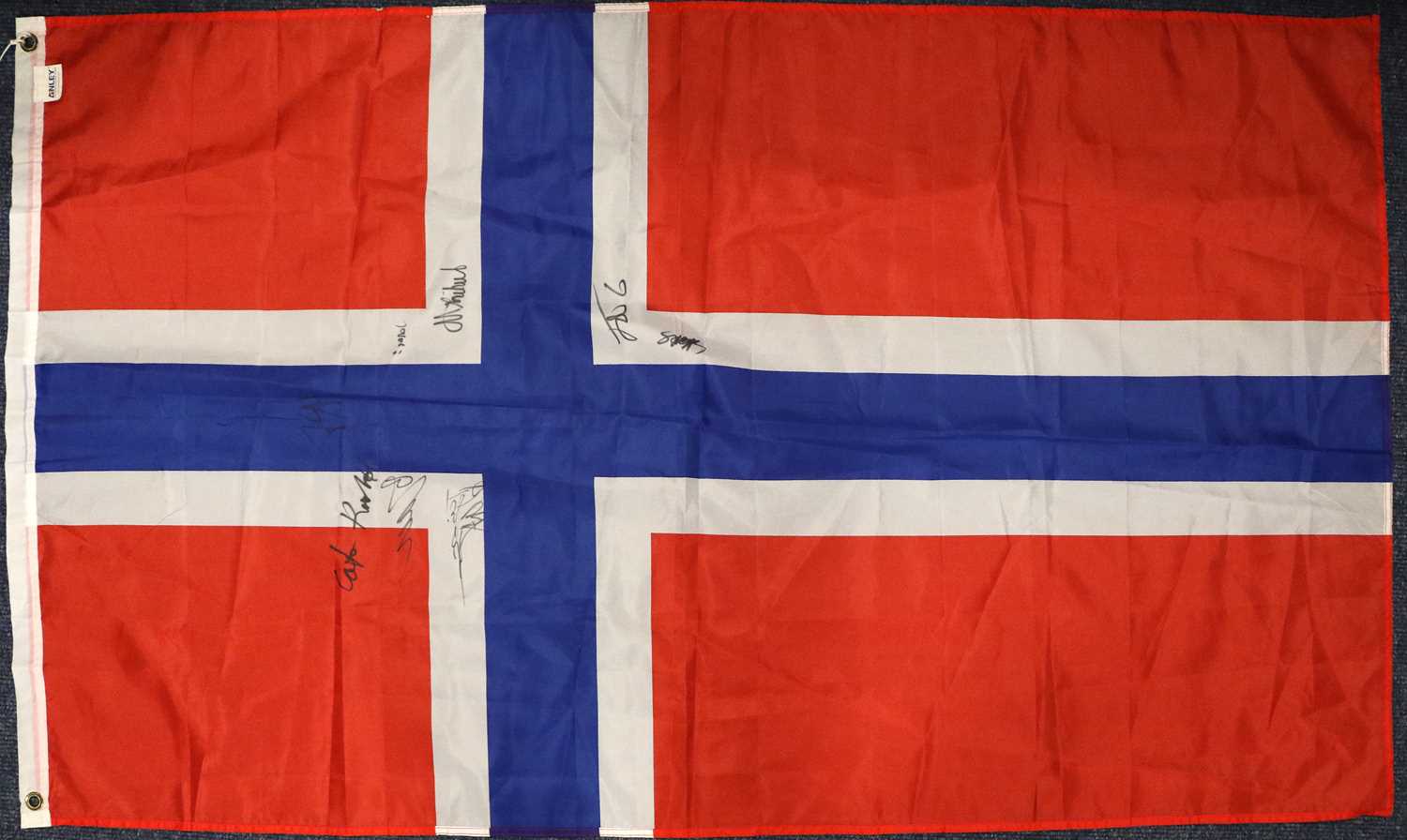 UCI Road World Championship (Harrogate 2019) Autographed National Flags - Bild 9 aus 11