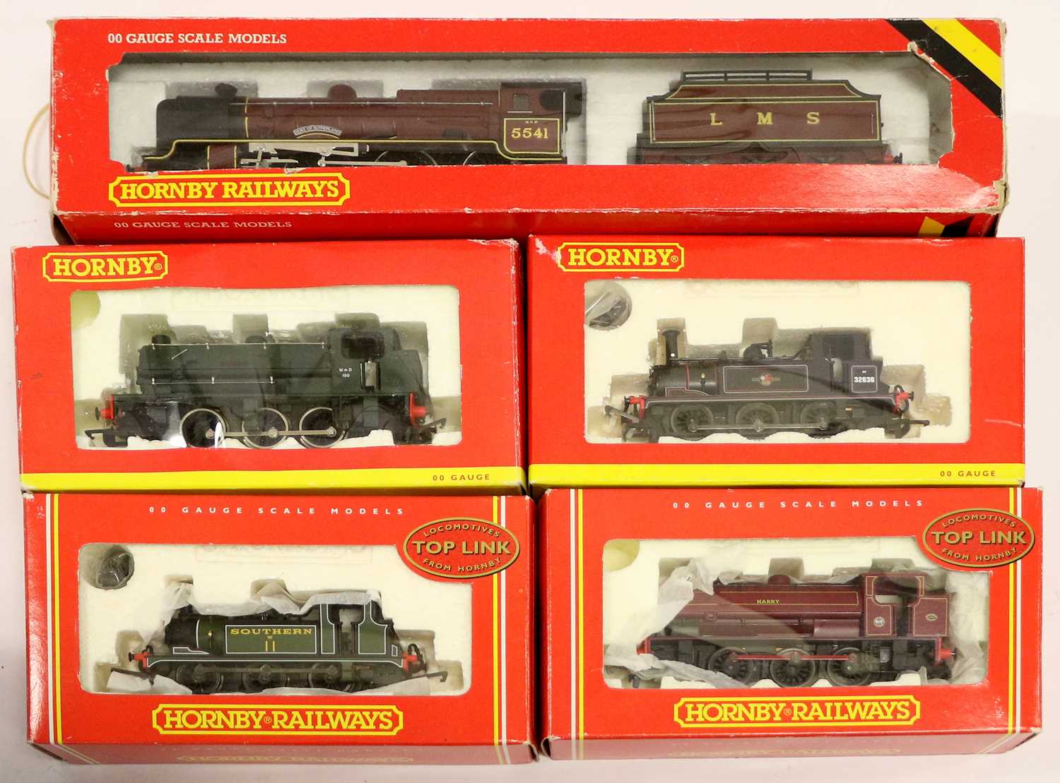 Hornby (China) OO Gauge Four Tank Locomotives