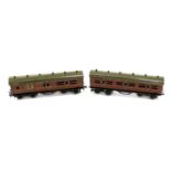 Bing For Bassett-Lowke O Gauge Two Midland Coaches