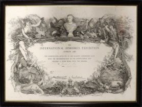 A Forrest & Son Framed Diploma