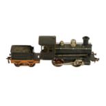 Marklin Gauge 1 0-4-0 Locomotive And 4 Wheel Tender