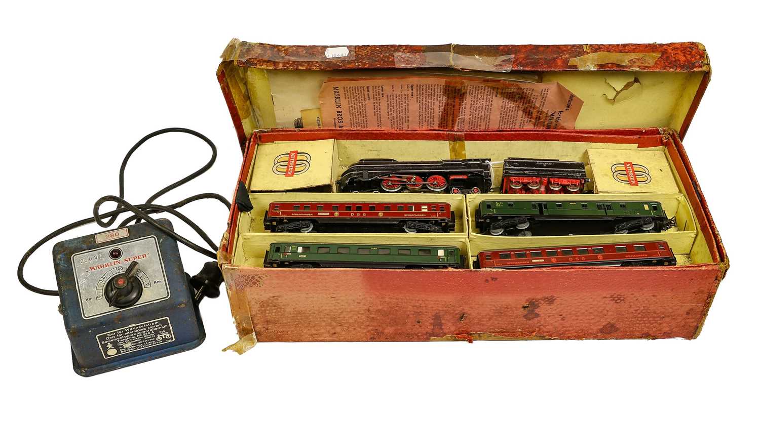 Marklin HO Gauge 3-Rail Passenger Train Set