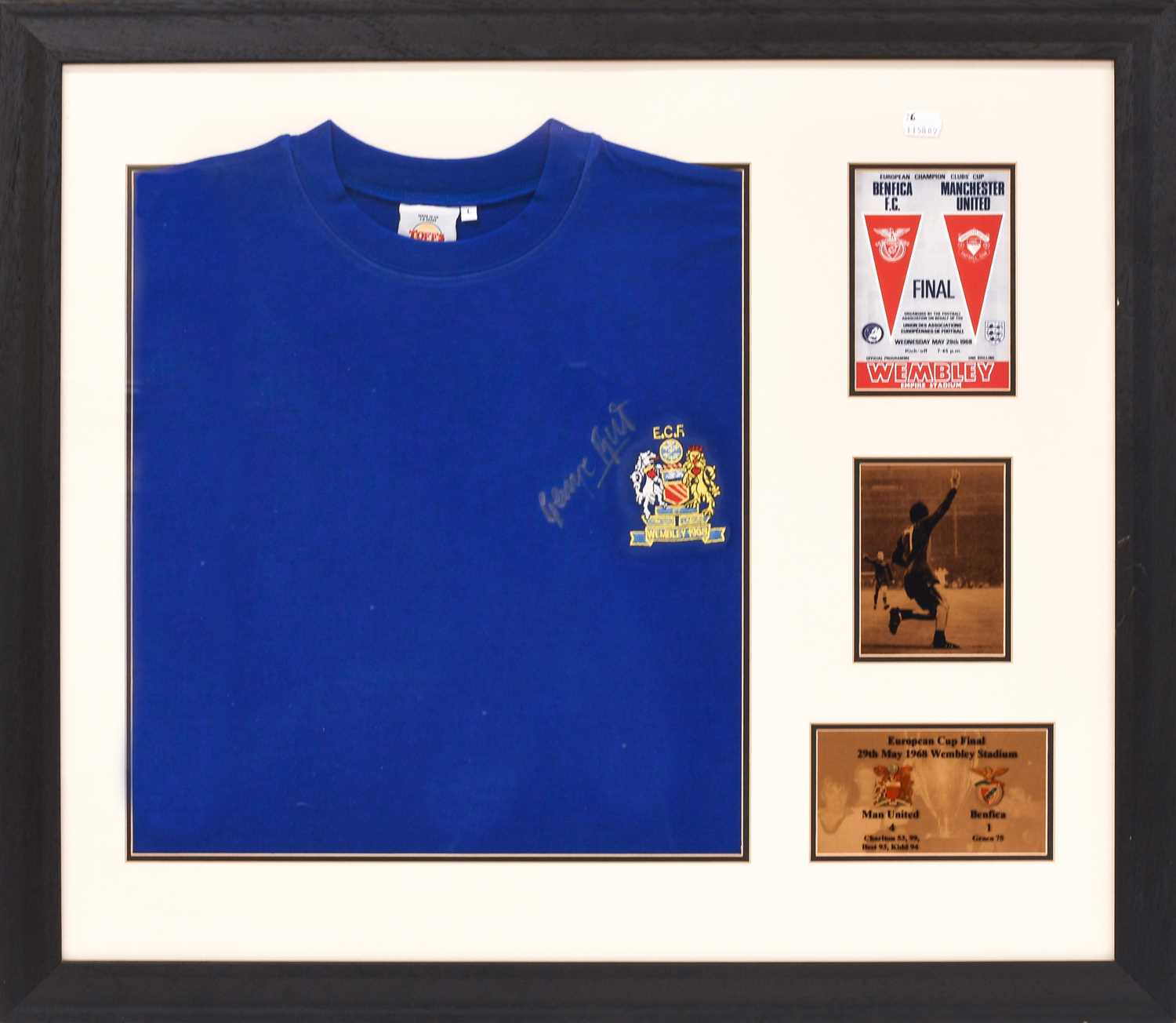 George Best Signed Football Shirt