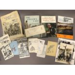 A Large Collection Of Ephemera Relating To Eric Horsfall Turner