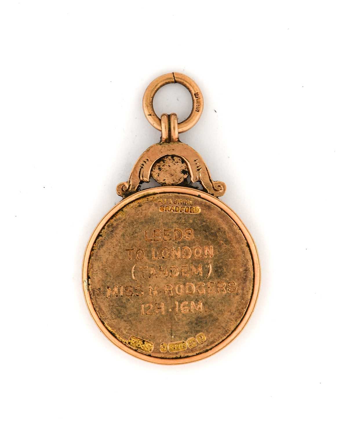 Collection Of Cycling Medals Relating To Nellie Rodgers And Family - Image 10 of 12