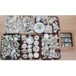 A Collection of Crested China, including Goss, Carlton and Arcadian; Yorkshire Coaster, Hair Tidy,