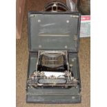 A Vintage Cased Corona Typewriter