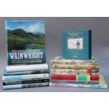 Various Volumes, including: Wainwright in Scotland, signed by the photographer Derry Brabbs,