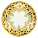 A Royal Crown Derby Porcelain Tea Plate, from the Judge Elbert Henry Gary service, circa 1909,