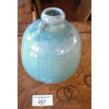 Early Chinese lavender glaze jar, 14cm high