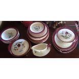 Wedgwood "Mayfield" china dinner service, 38 pieces, inc. tureens