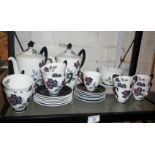 Royal Albert "Masquerade" bone china tea set