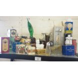 Collection of Avon perfume bottles with original boxes