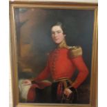 British School, a 19th c. portrait of a young Army Officer (William Palmer Chapman 1788-1881)