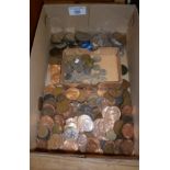 Quantity of copper and cupronickel coins