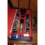 Boosey & Hawkes "77" clarinet in case