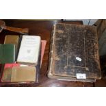 Book of Common Prayer book, 1773, printed T. Wright and W. Gill of Oxford (loose front board) and