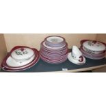 Wedgwood "Mayfield" china dinner service, 38 pieces, inc. tureens