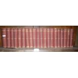 Twenty hardback books by Sir Walter Scott, George Routledge & Sons