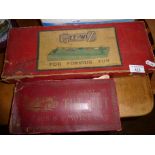 Antique boxed board games, Gee-Wiz (Dinkie model) and Tut-Tut (or a run in a Motor Car)