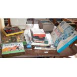 Vintage board games inc. Soccerama, Waddingtons table soccer etc.