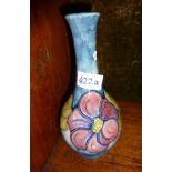 William Moorcroft bottle vase, 8.5"