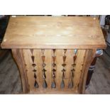 Pine lectern