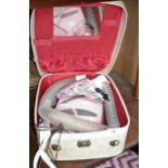 1960's Morphy Richards retro hairdryer in case