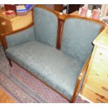 Edwardian two-seater sofa