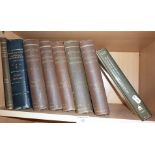 Volumes of the Dictionary of National Biography x 6 plus others similar