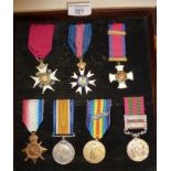 A group of seven medals to Brigadier General Cyril Lachlan Porter (1872-1951) East Kent Regiment (