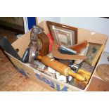 Interesting collection of assorted wooden and other items