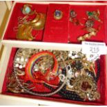 Jewellery box and contents